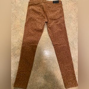 Leopard corduroy Big Star Alex jeans